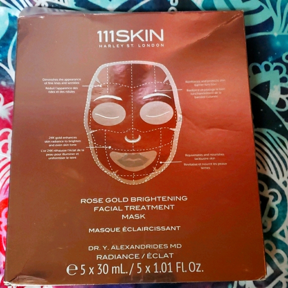 111 skin Other - 111 Skin Rose gold masks (5pc)